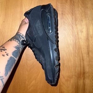 SOLD Nike Air Max 90, All black, US 9, EUC